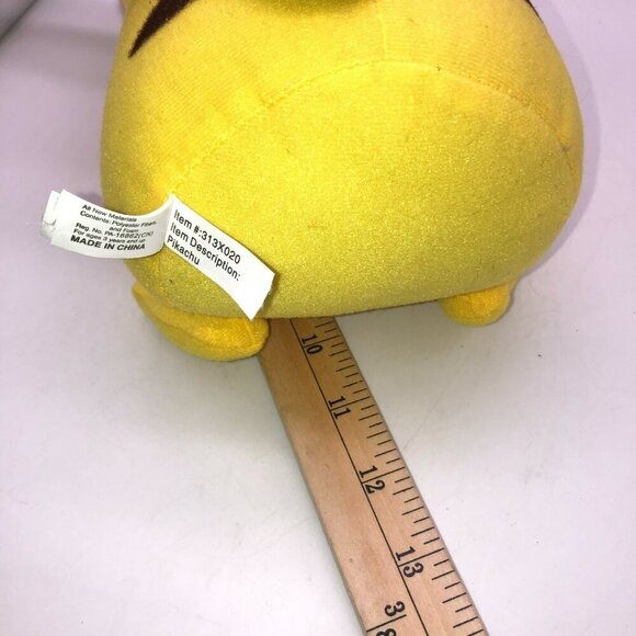 Pokemon 11" Pikachu Toy Factory Hanging Soft Plush Stuffed Animal Yellow Stuffed - Picture 6 of 6